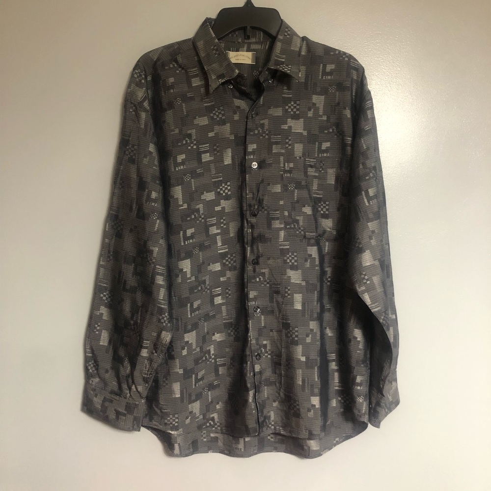 MEN’s dress shirt; size M/L ; worn once